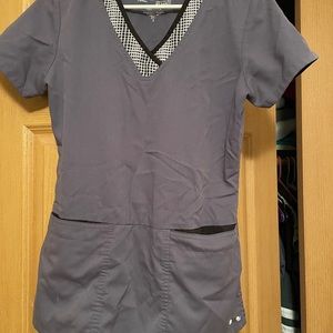 Greys scrub top